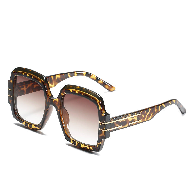 Wholesale PC Square Frame Men's and Women's Sunglasses